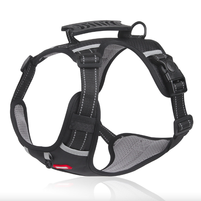Adjustable Soft Padded Pet Vest with Easy Control Handle