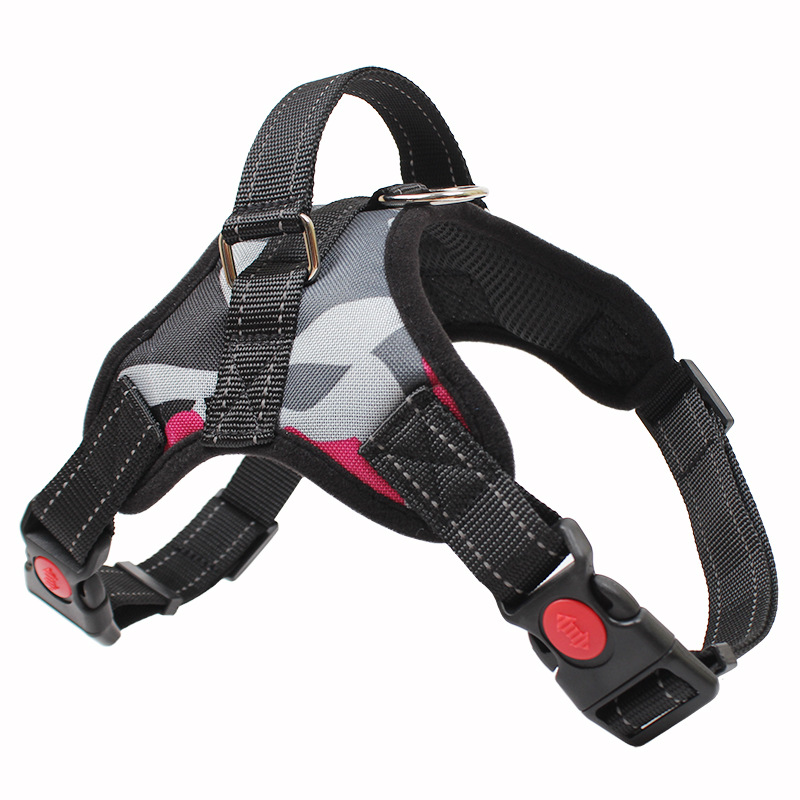 Custom step-in dog harness