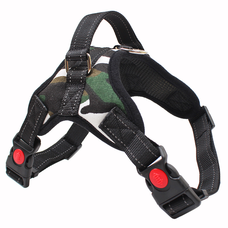 Custom step-in dog harness