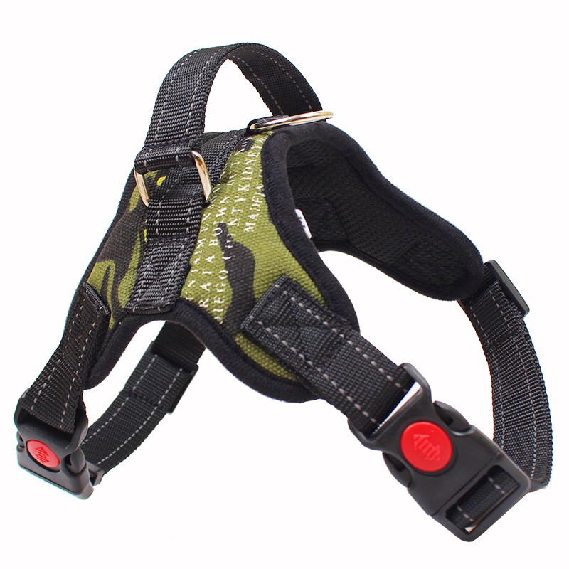 Custom step-in dog harness