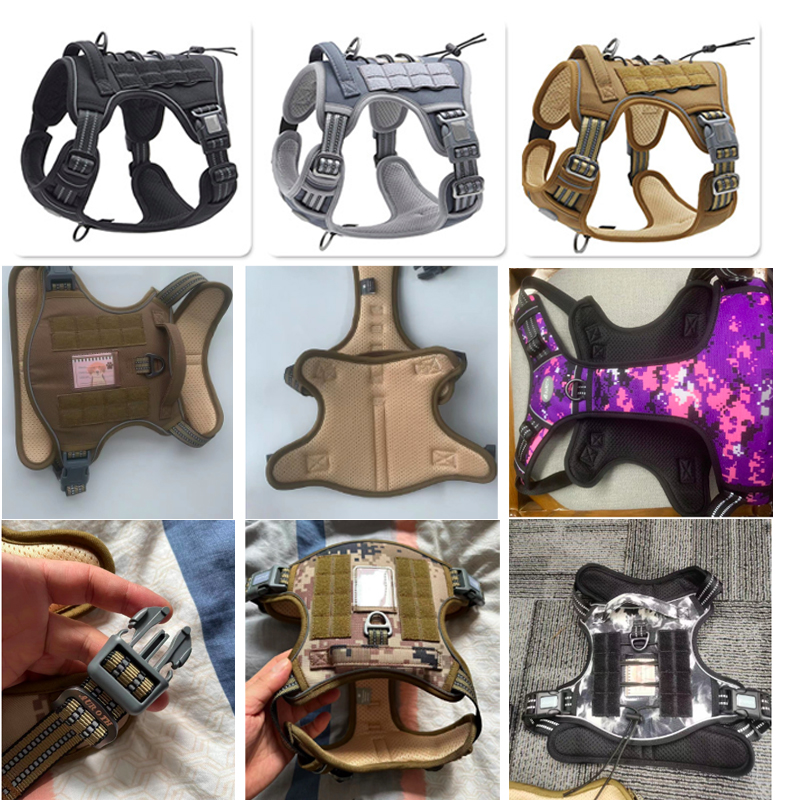 Tactical Dog Harness for Large Medium Small Dogs