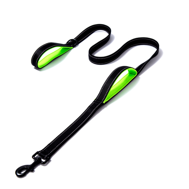 Strong Dog Leash with 2 Padded Handles