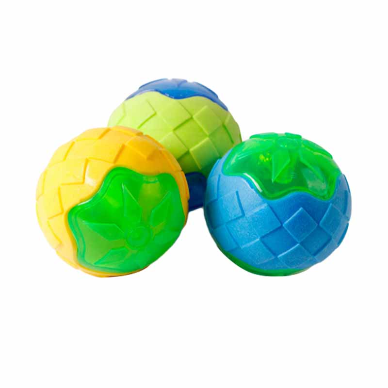 Durable TRP LED Light Up Fetch Ball Dog Toy