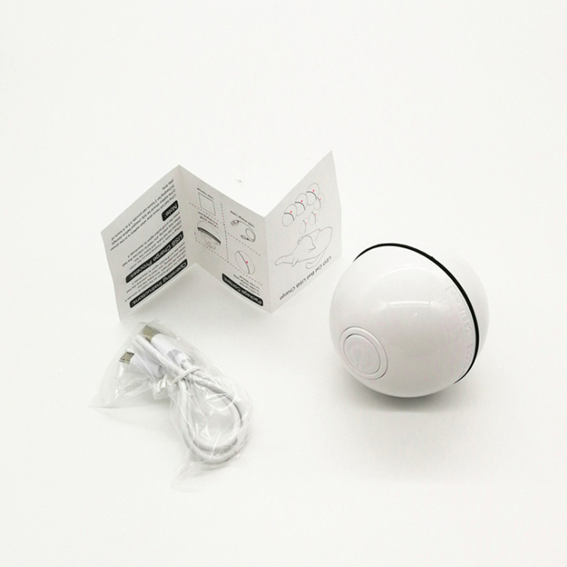 Interactive Cat Toys Ball with LED Light
