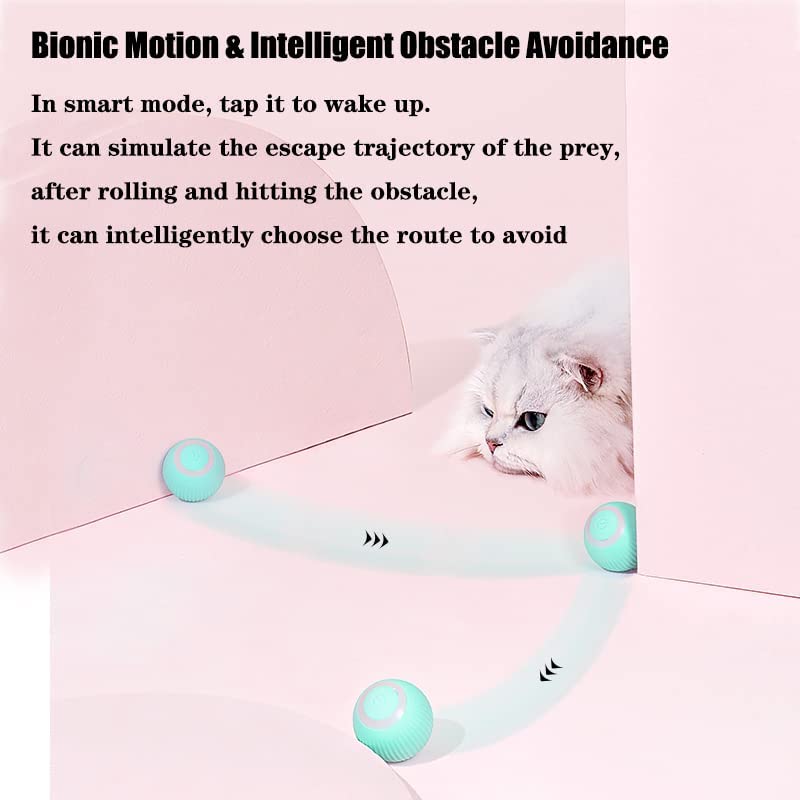 Interactive Dog Toys Wicked Ball Self Moving Motion Activated Ball