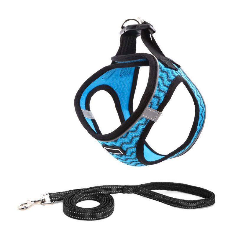 ll Weather Mesh Step in Vest Harness for Small and Medium Dogs