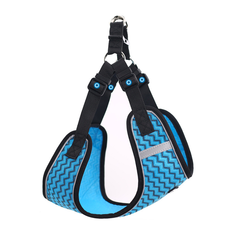 Easy Walk Soft Step in Escape Proof Reflective Harness and Leash Set
