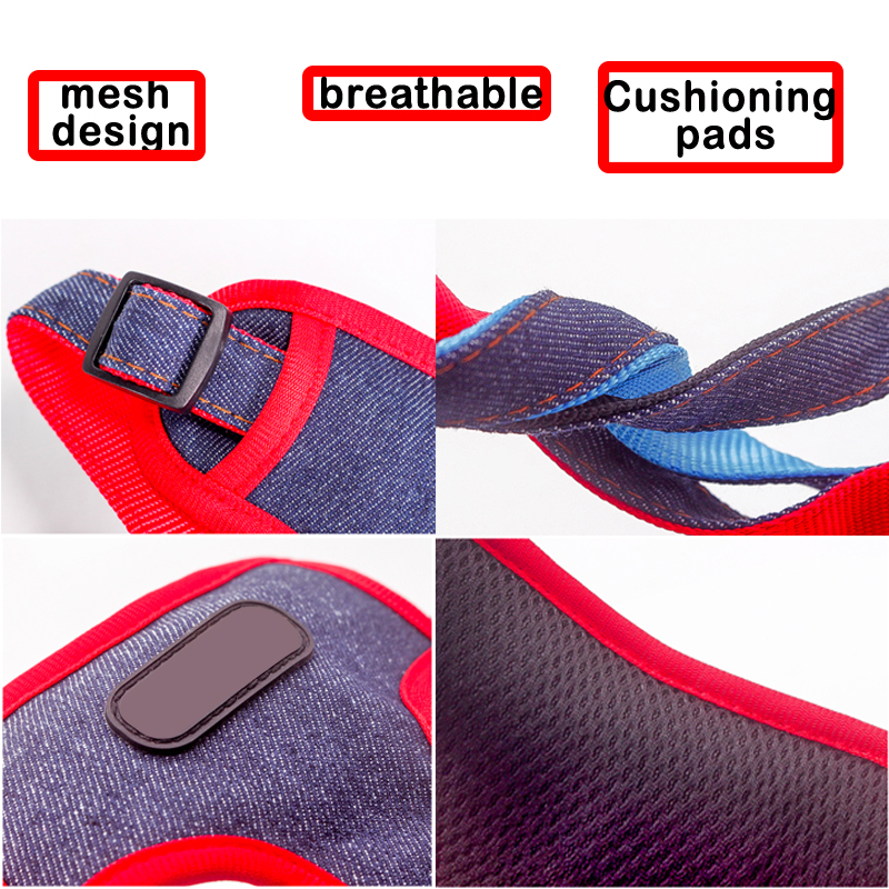 Plaid Dog Harness set for Small Dogs