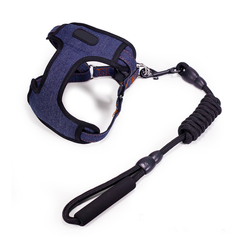 Plaid Dog Harness set for Small Dogs