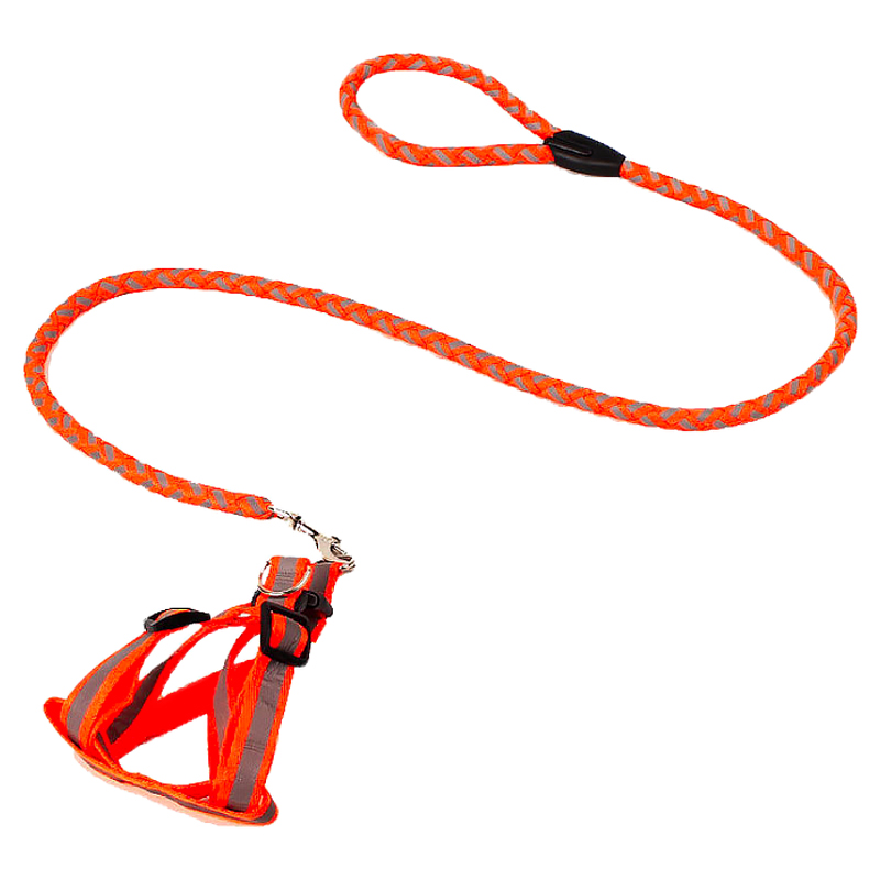2023 New Solid Color Step in Dog Harness 