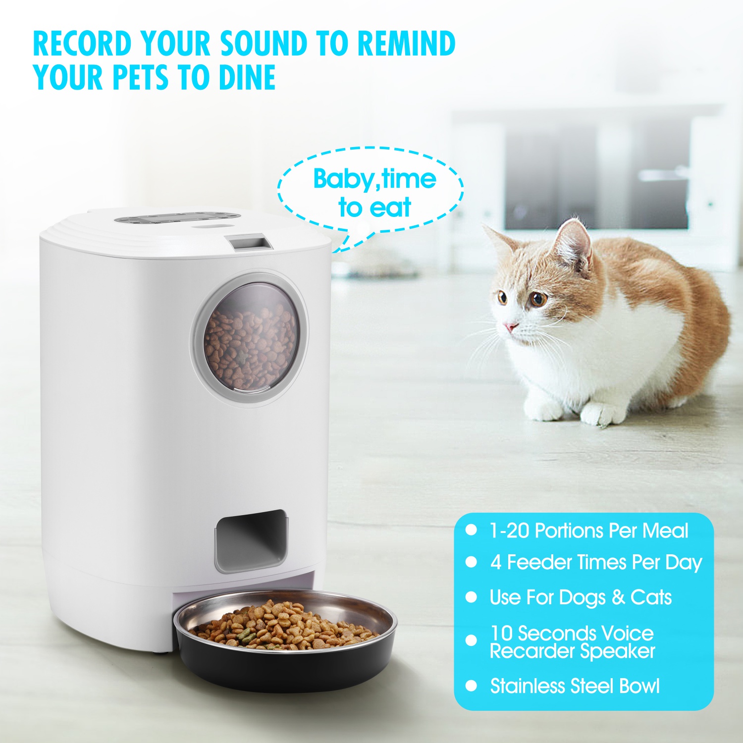 Hot selling pet dog smart feeder