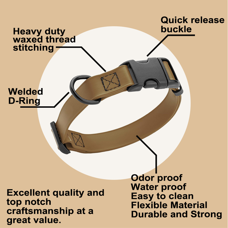 Biothane Waterproof Dog Colla