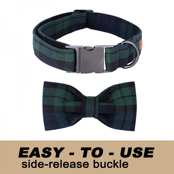 Dog and Cat Collar with Bow
