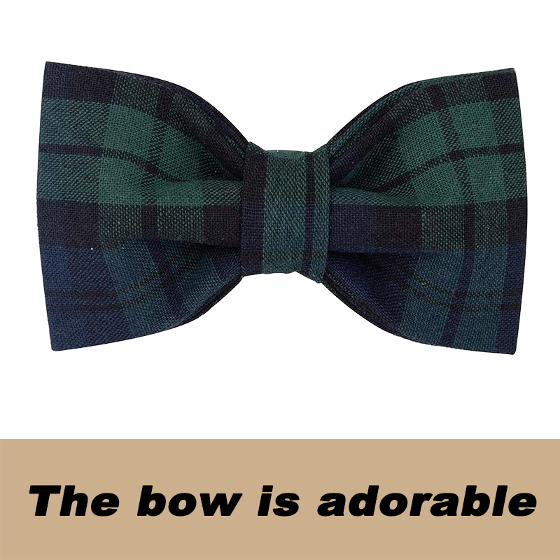 Dog and Cat Collar with Bow