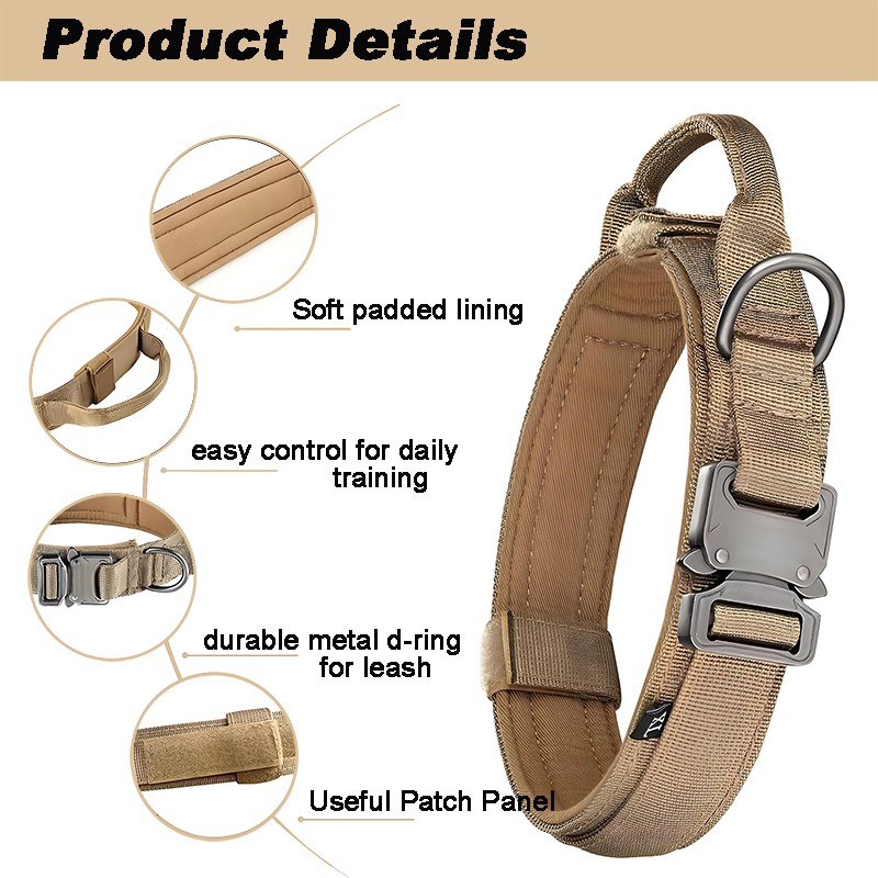 Tactical Dog Collar Training Dog Collar