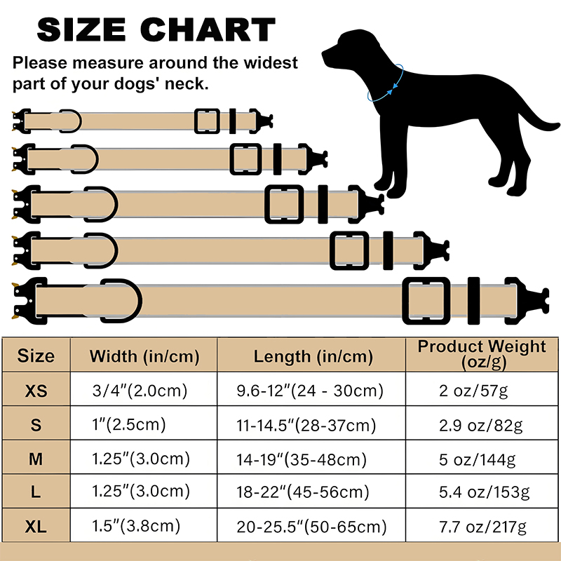 Pet Tactical Dog Collar