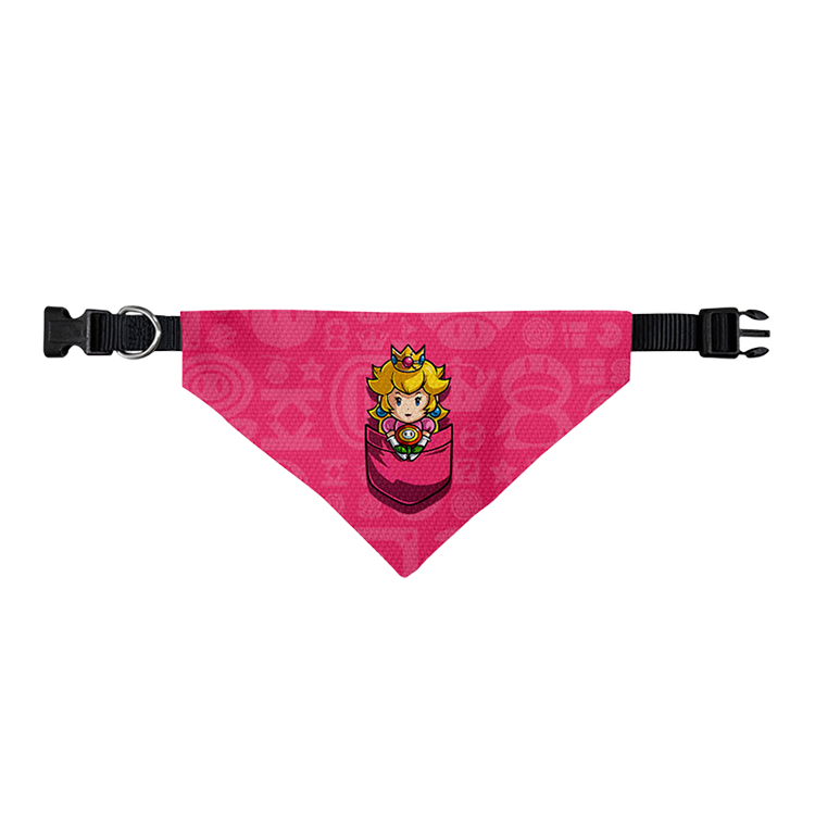 Bandana Print Dog Collar 