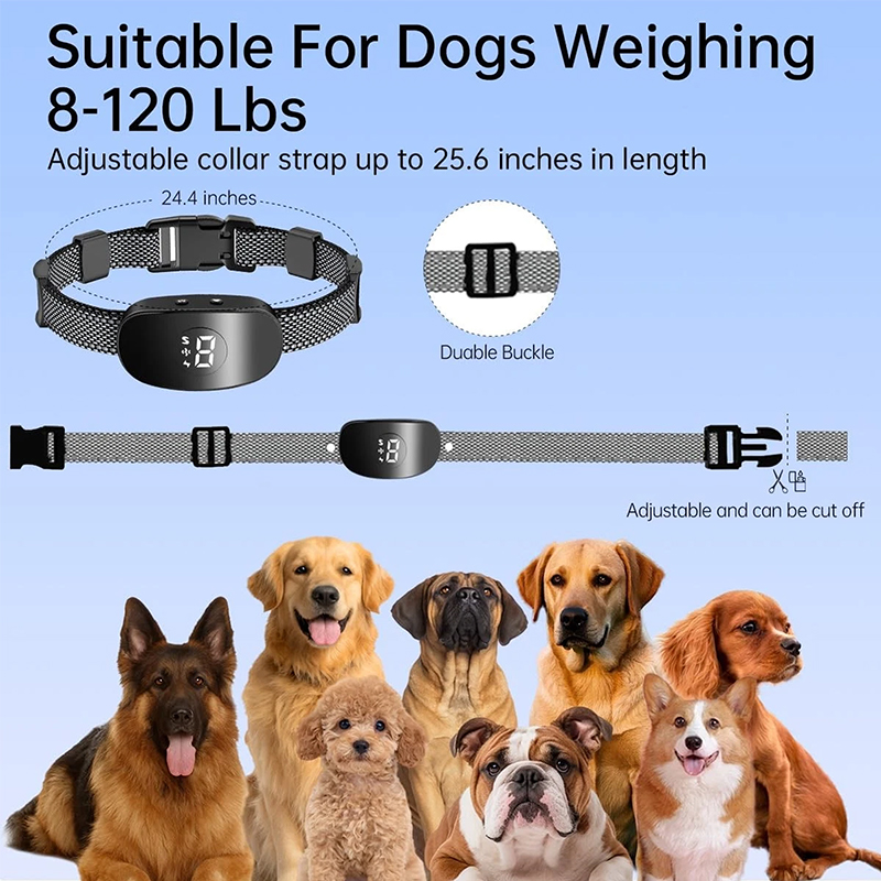 Magnetic Charging Anti Bark Dog Collar