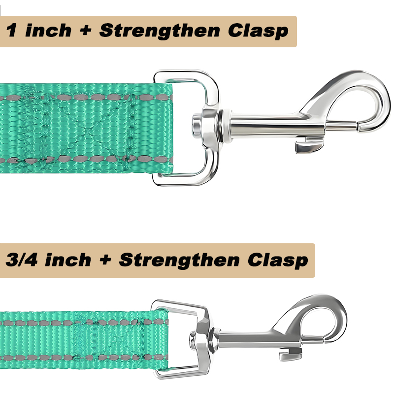 Double-Sided Reflective Dog Leash