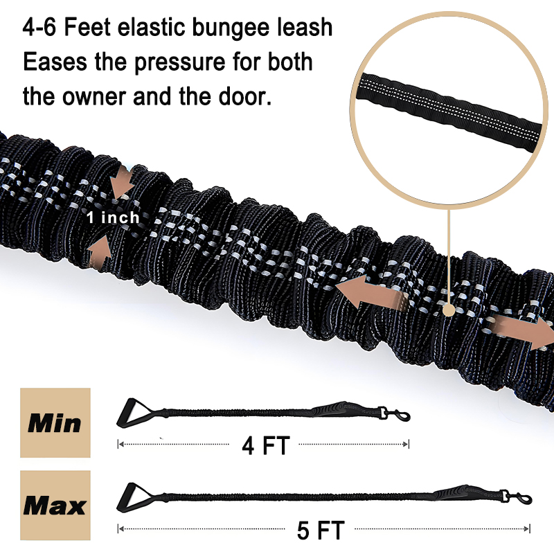 Heavy Duty Elastic Dog Leash