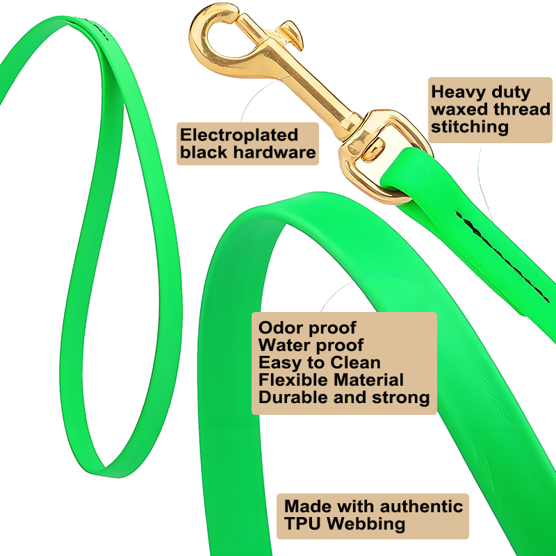 Dog Leash Waterproof Lead for Tracking