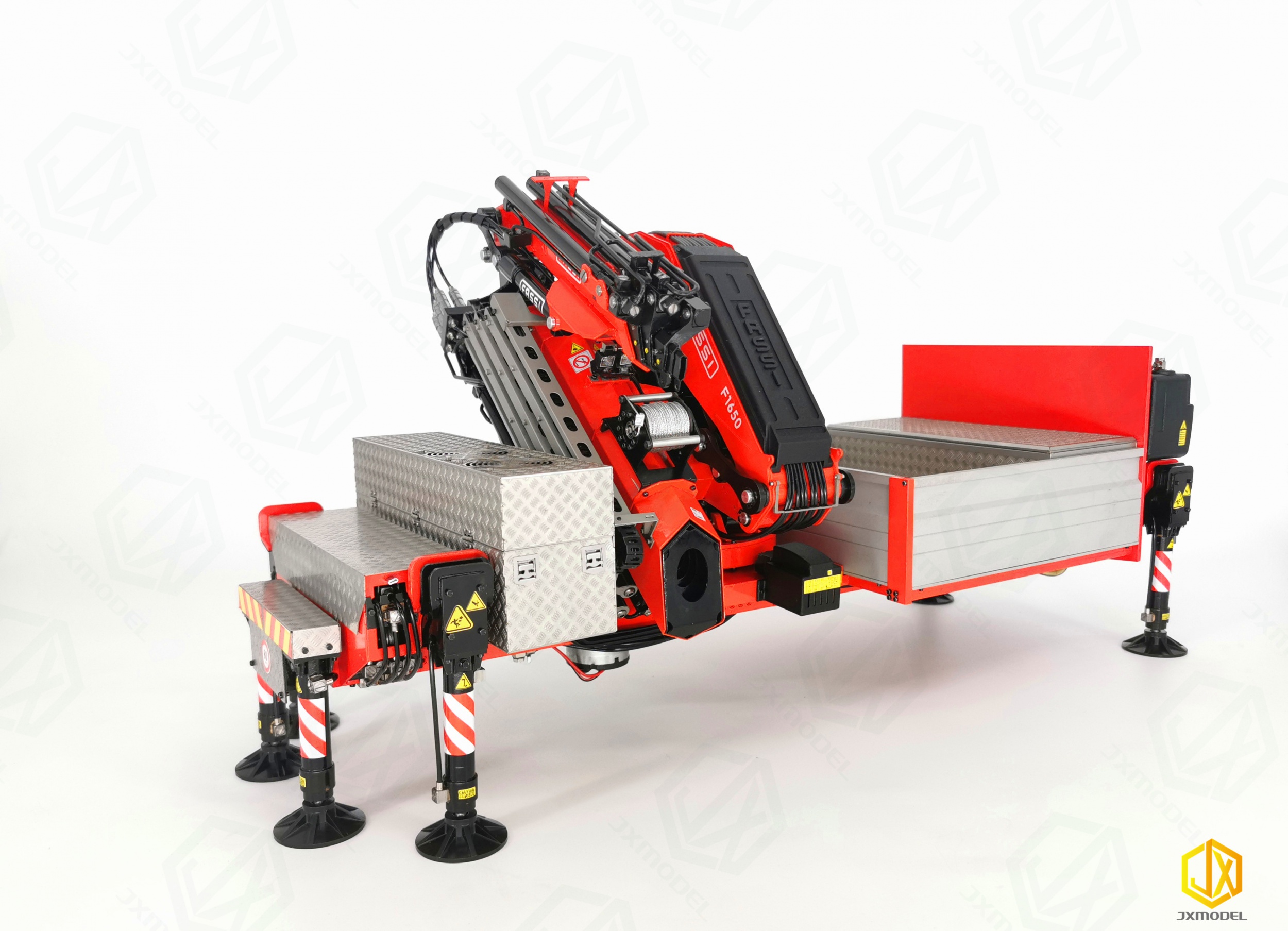 JXmodel Guide book of the Rear mounted crane JX-F1650-WD#202301
