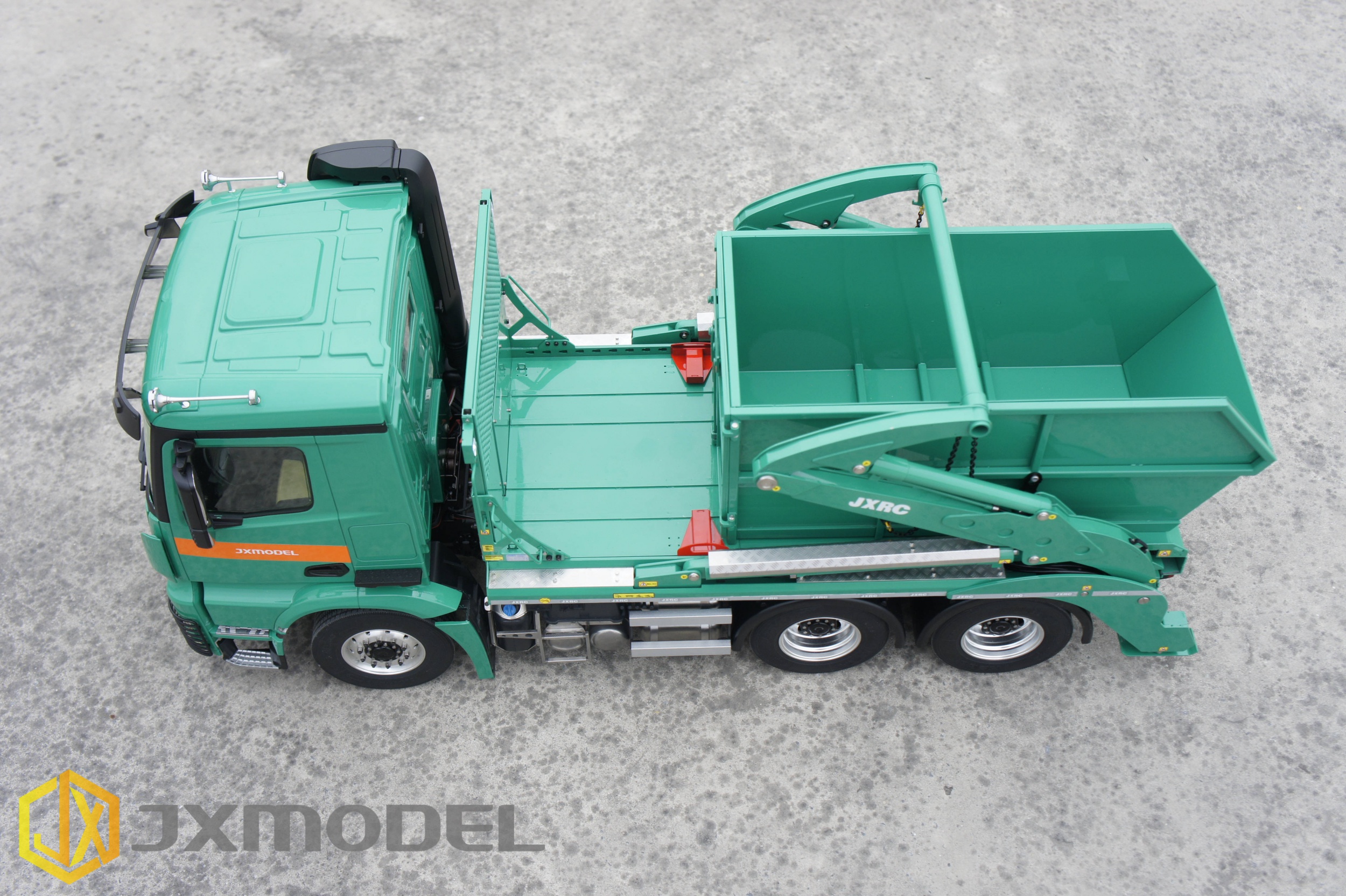 Chassis assembly instructions of JXmodel Vl18U Skiploader truck#JX-202304