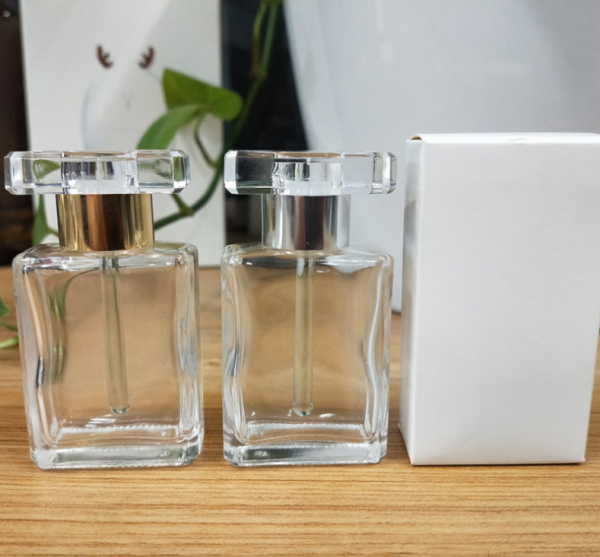 30ml unrefillable crimp type perfume glass spray bottle