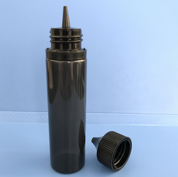 China 5ml-120ml Custom Transparent Plastics Pet Packaging E-Juice Liquid Vape Bottle 