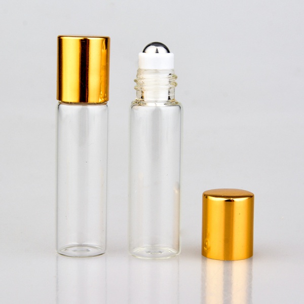 5ml 10ml Glass Bottle For Perfume Essential Oils Empty Roll On Bottles
