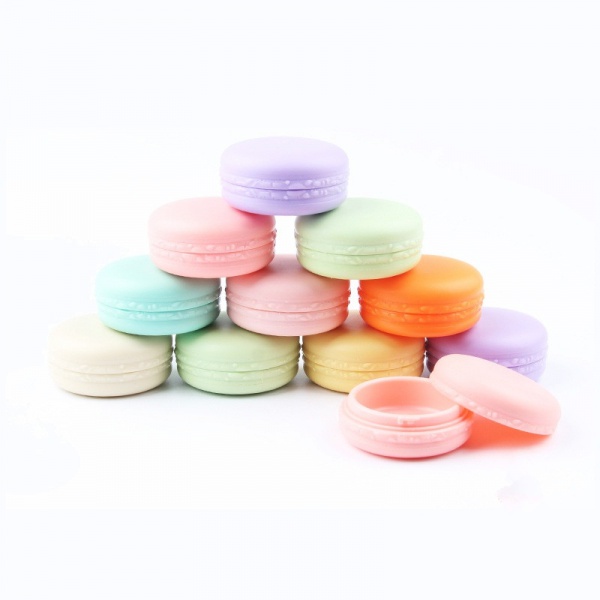  5g 10g PP plastic cosmetic cream jar for lip balm