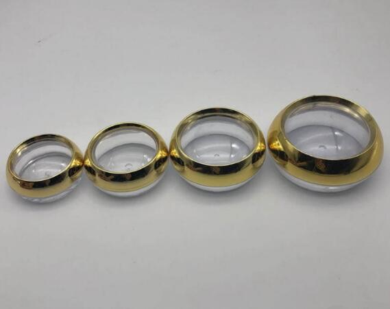 Spot 30 grams acrylic transparent dish cosmetics bottle Cosmetics container bottle