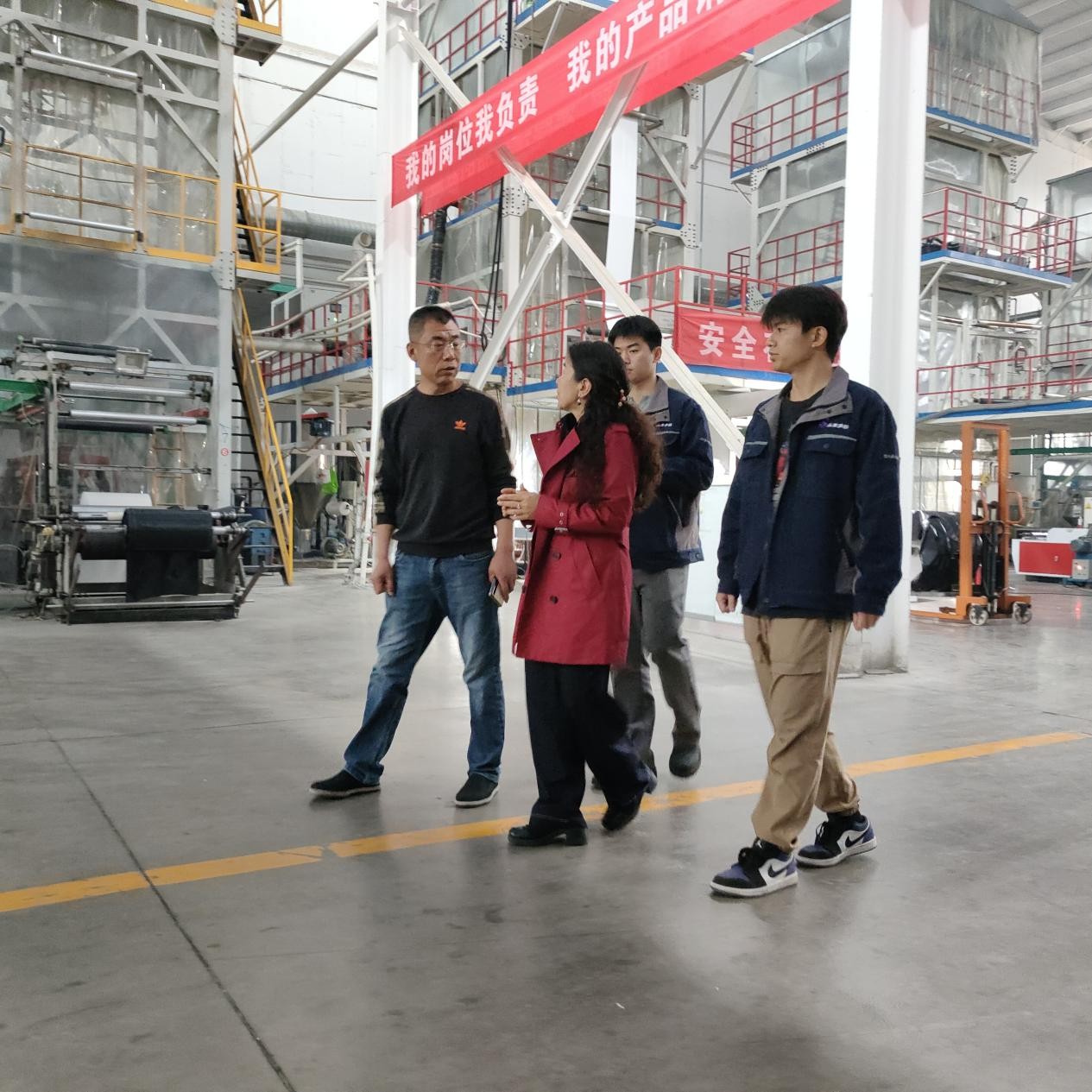 携手共进 聚力共赢 ——湖州从墨新材料有限公司张总莅临我公司参观考察