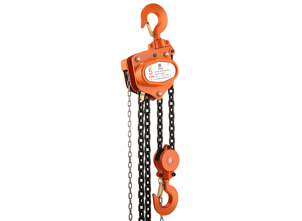 Maintenance of electric chain hoist