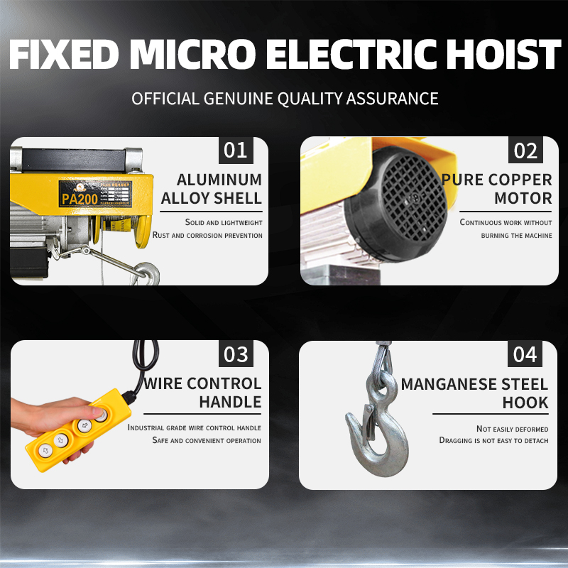 PA1000 Micro electric hoist