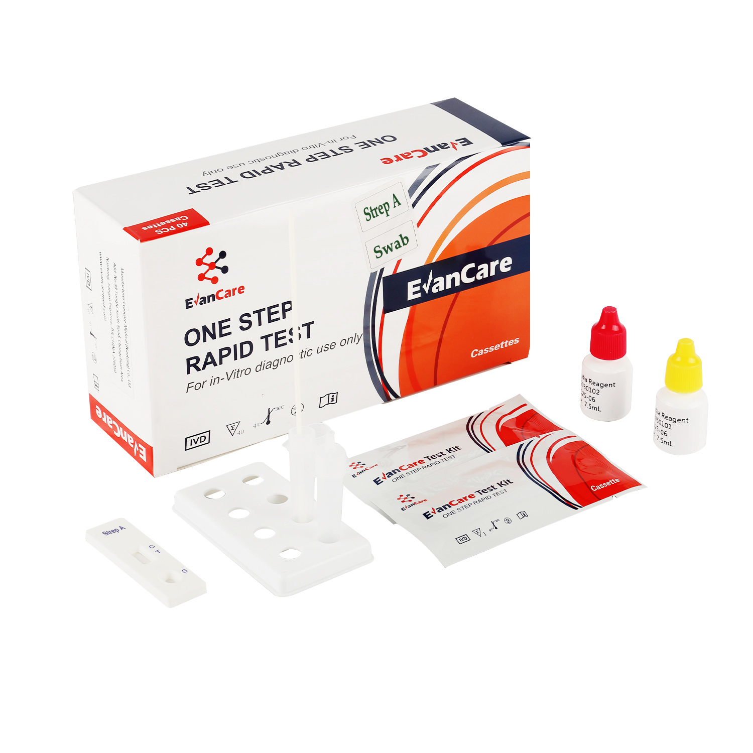 Strep A Antigen Rapid Test Cassette （Swab）