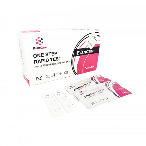 TSH thyroïde stimulant hormone test rapide bandelette / boîte (urine)