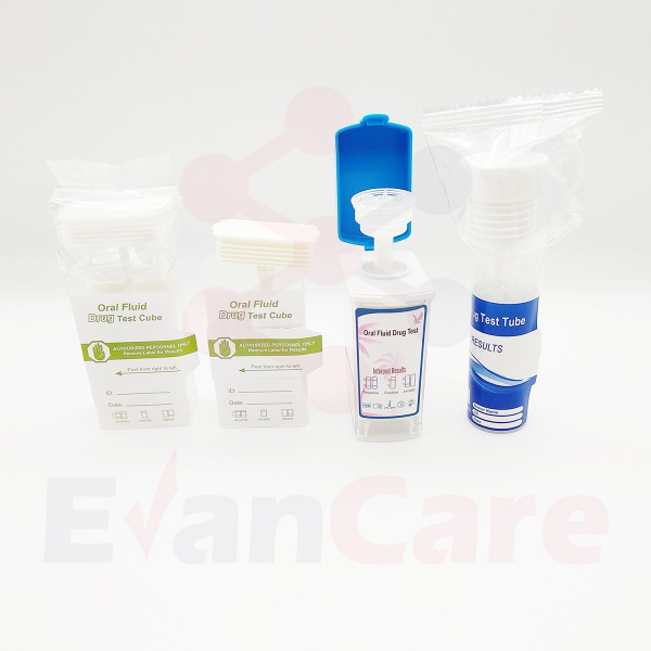 Cube de test de médicament liquide oral (Salive)