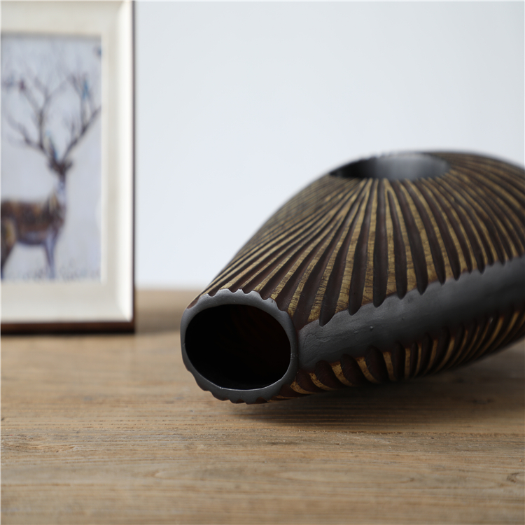 New Product Graceful Nordic Decoration Resin Big Vase For Home Decor