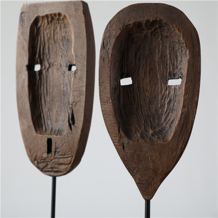 Amusing New Fashion Resin Artificial face sculpture resin faces craft gift