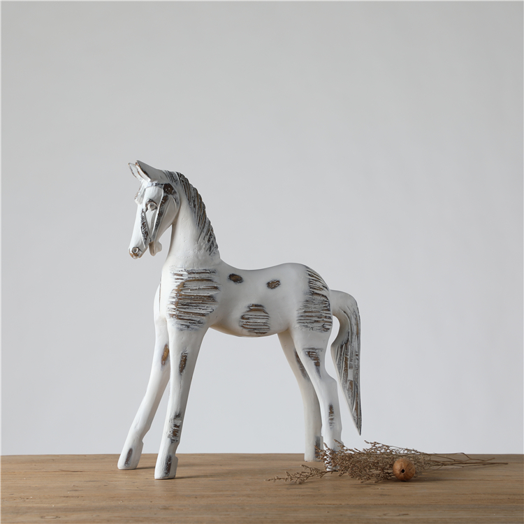 Home Decor Items Family Handmade Craft Personalized Ornaments Horse Statue Resin Crafts Home Decor