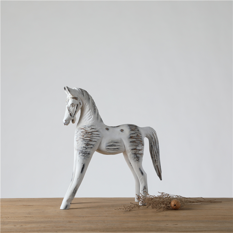 Home Decor Items Family Handmade Craft Personalized Ornaments Horse Statue Resin Crafts Home Decor
