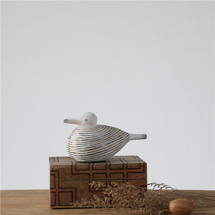 New Product Craft Supply Stores Bird Ornaments Craft Duck Sculpture Bird