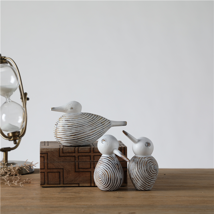 New Product Craft Supply Stores Bird Ornaments Craft Duck Sculpture Bird