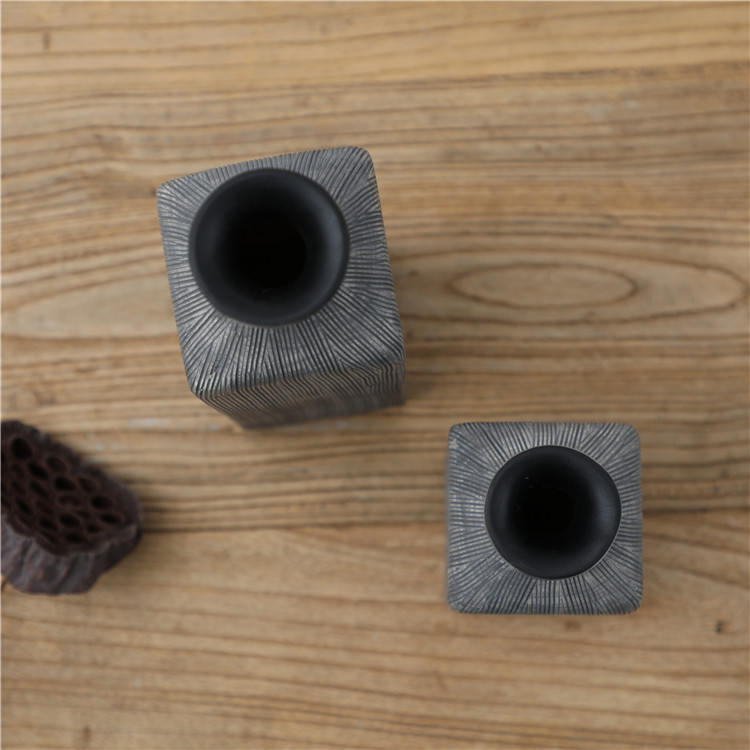 Handmade Tables Decorative Resin Vase Nordic Polyresin Art Crafts Tabletop Vase Home Decor Craft Flower Vase