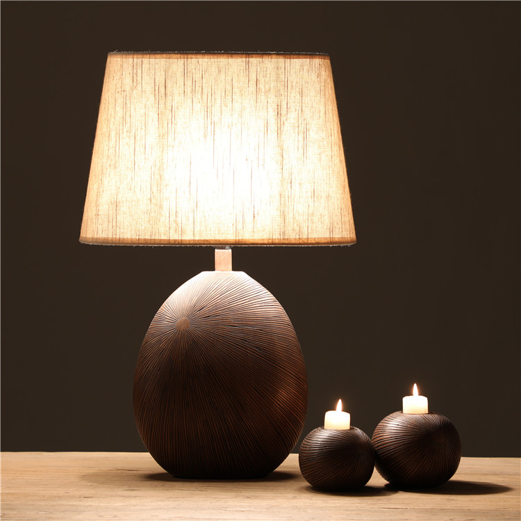 Modern Home Living Room Bedroom Table Lamps Warm White Bedside Table Lights