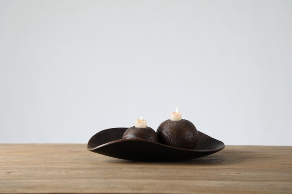 Wholesale new product nordic style modern tealight resin candle holder