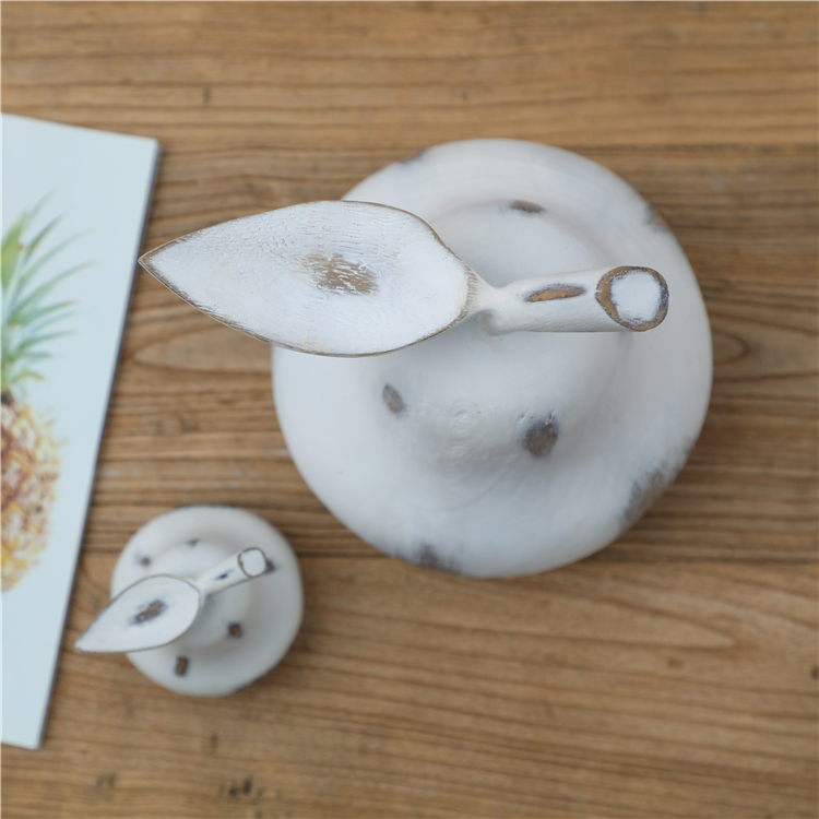 Wholesale Resin Household White Pear Decor Craft Supplies Craft Decoration