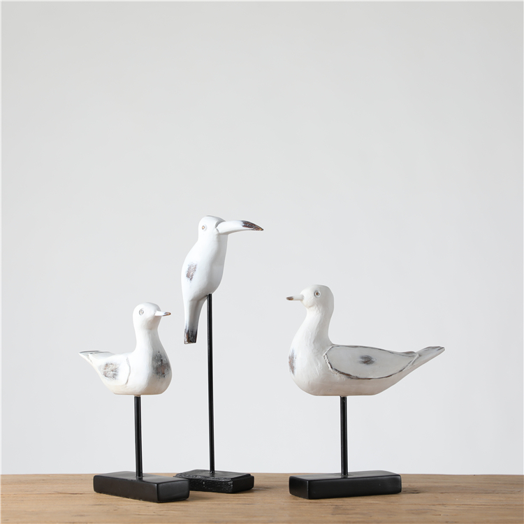 Wholesale Bird Animal hand abstract art craft Statue For Home Decor