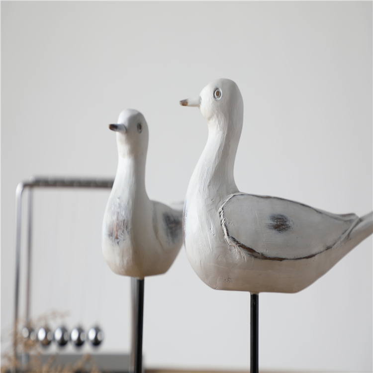 Wholesale Bird Animal hand abstract art craft Statue For Home Decor